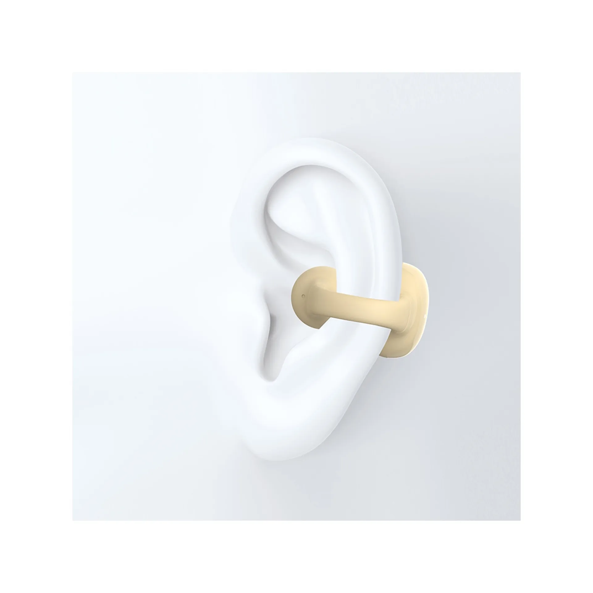 Swiss Military Delta 6 Over-Ear True Wireless Earbuds - Beige - Image 4