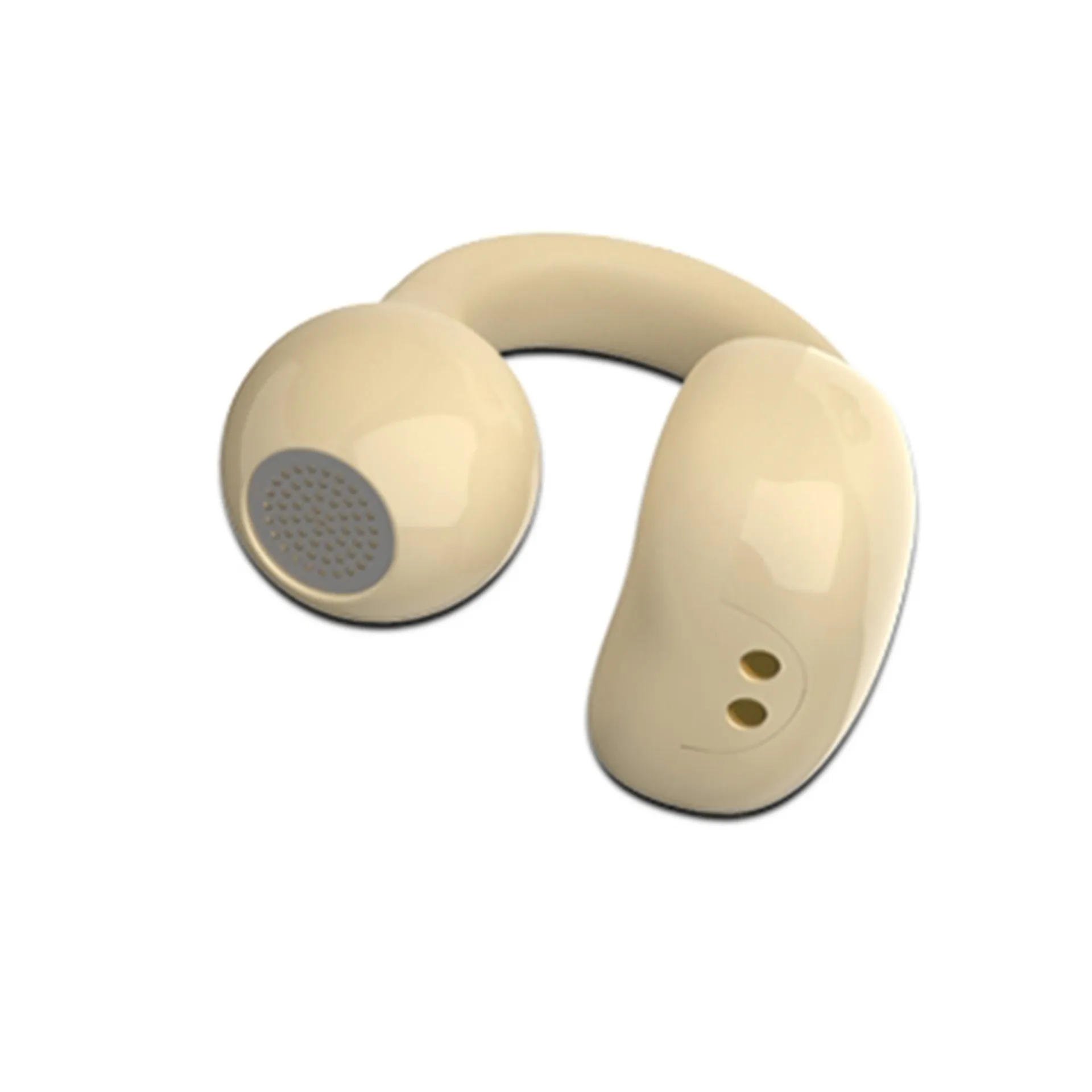Swiss Military Delta 6 Over-Ear True Wireless Earbuds - Beige - Image 3