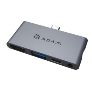 Adam Elements Casa HUB i4 USB-C 3.1 4 port Hub for iPad Pro - Grey