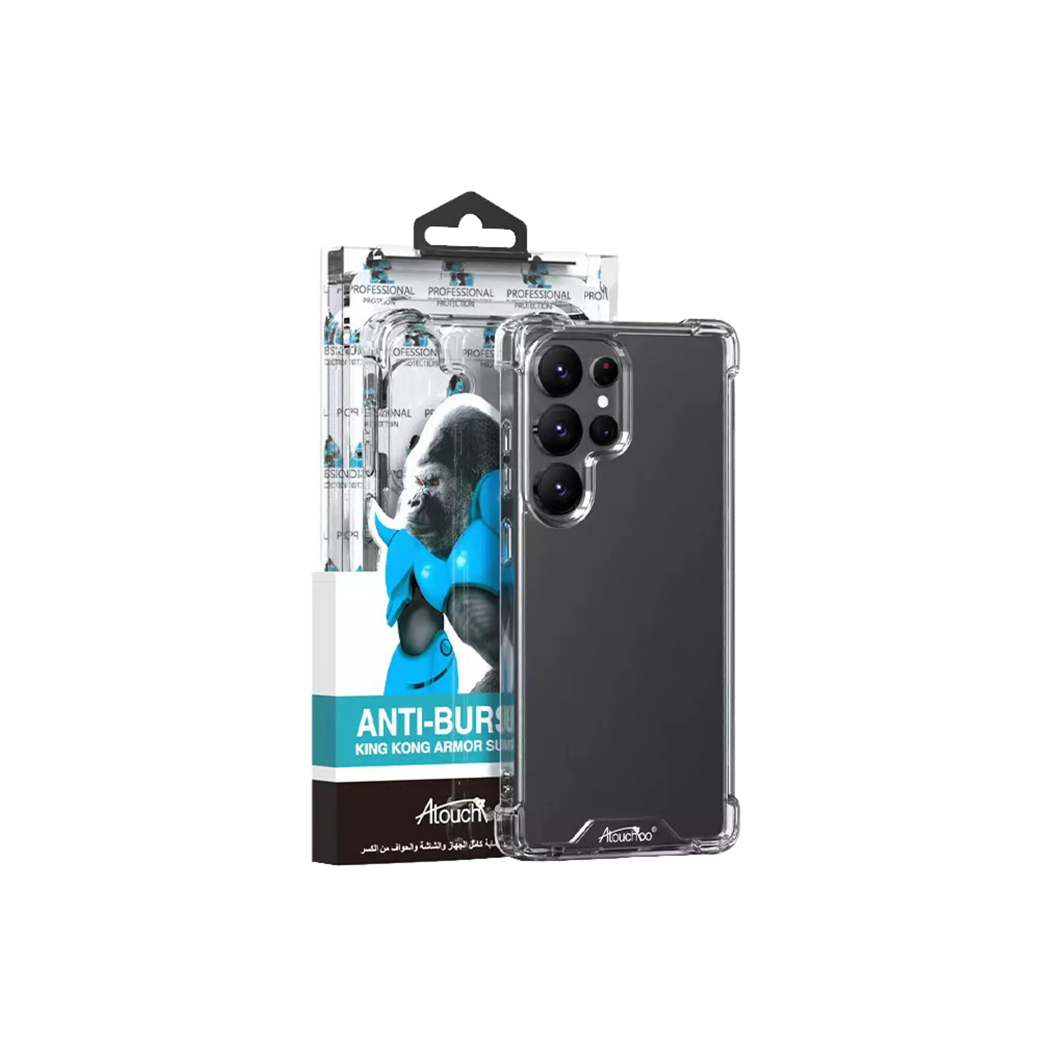 ATB King Kong Anti Burst for Galaxy S25 Ultra - Clear - Image 3