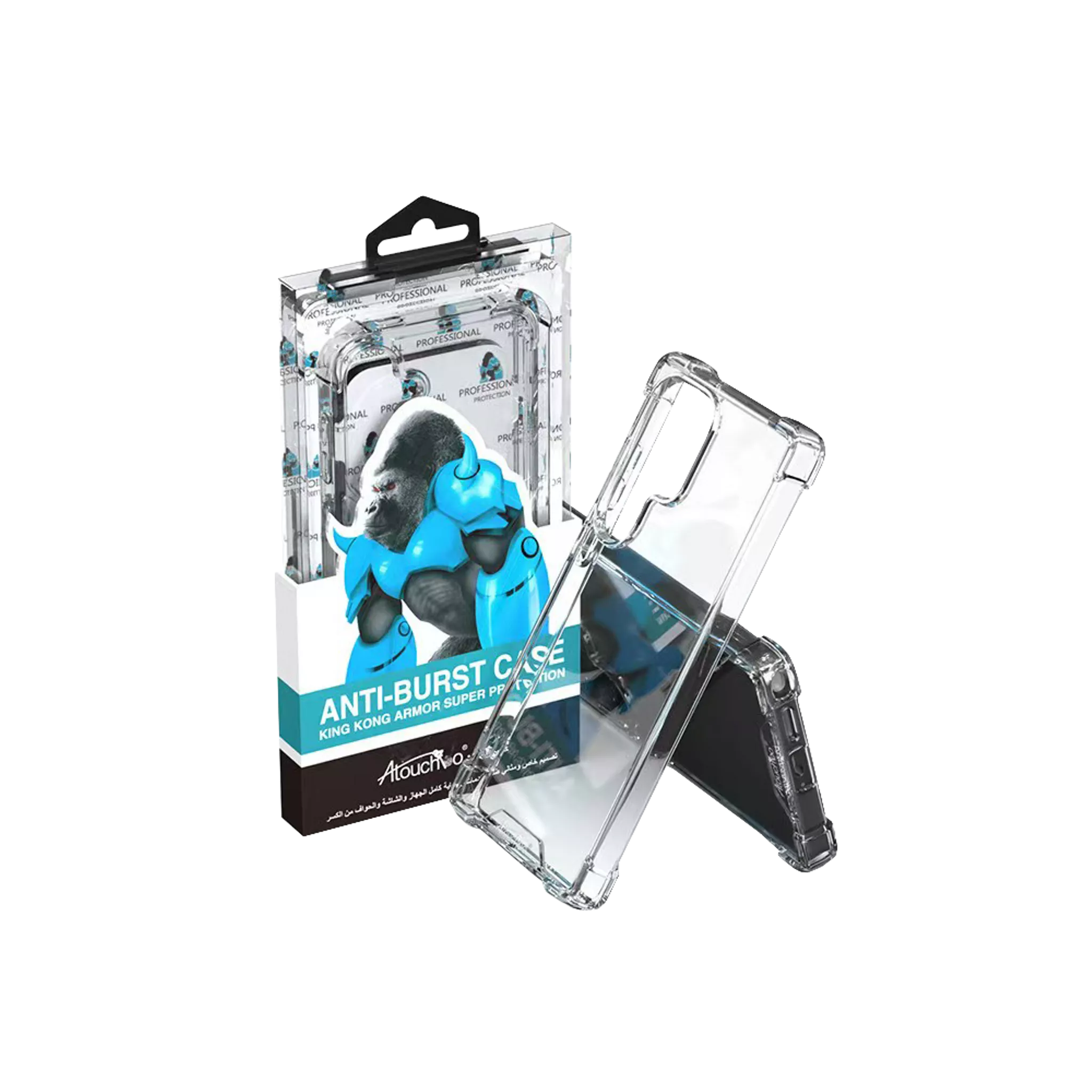 ATB King Kong Anti Burst for Galaxy S25 Ultra - Clear - Image 4