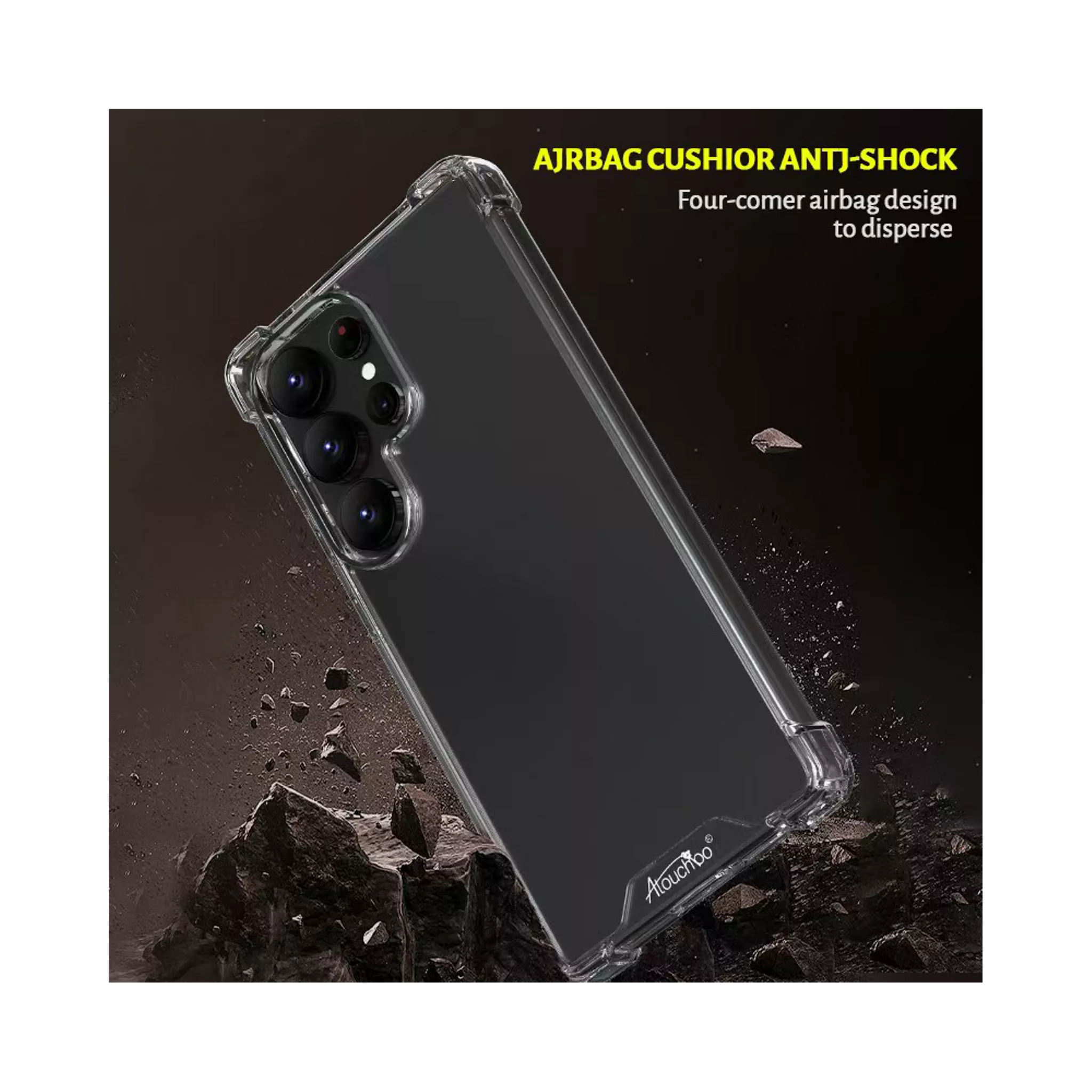 ATB King Kong Anti Burst for Galaxy S25 Ultra - Clear - Image 5