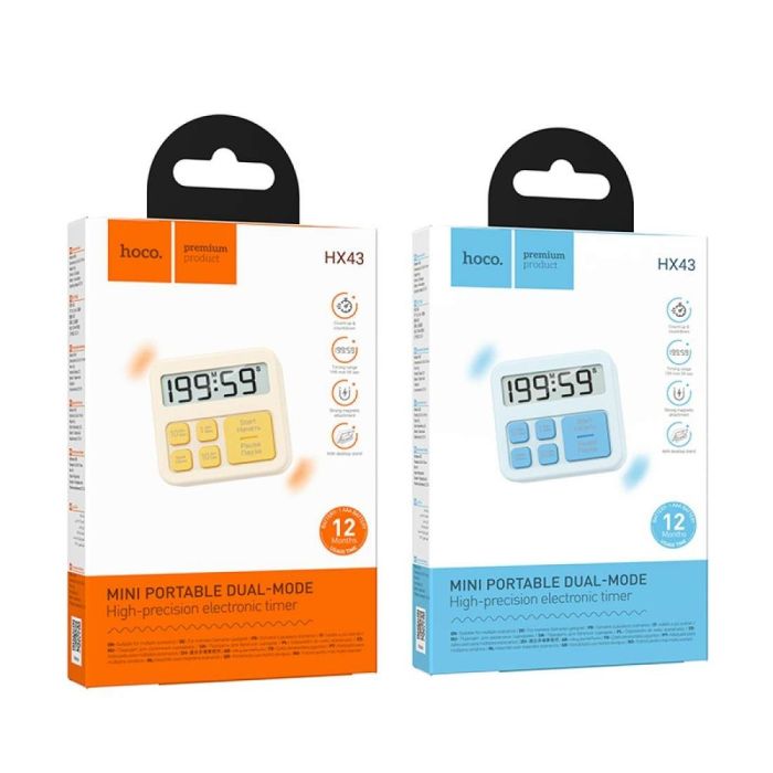 Hoco HX43 Electronic Timer - Blue - Image 6