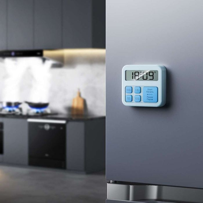 Hoco HX43 Electronic Timer - Blue - Image 2