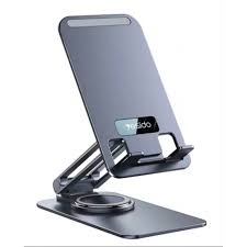 Yesido C184 360 Rotating Aluminum Alloy Folding Phone Holder - Space Gray