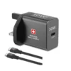 Swiss Military 30W GaN II Super Charger - Gray