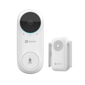 EZVIZ DB2C Kit Wi-Fi Doorbell With Chime H.265 - White