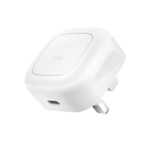 Belkin 20W USB-C Cube Wall Charger with PPS - White
