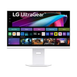 LG 32-Inch UltraGear UHD 4K IPS, 144Hz, 1ms Smart (webOS) Gaming Monitor - White