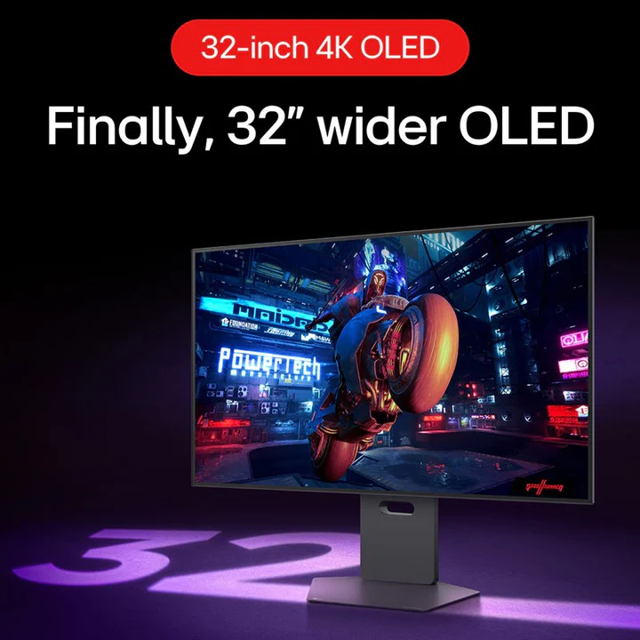 LG UltraGear Dual-Mode OLED 32-Inch 4K UHD 240Hz/FHD 480Hz, 0.03ms, HDMI 2.1 G-Sync Adaptive Sync & FreeSync Premium Pro Gaming Monitor - Black - Image 4