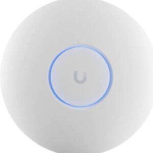 Ubiquiti U7 Lite Access Point, Wi-Fi 7, 5GHz & 2GHz Dual Band, 115m Coverage Area, Wireless Meshing, Band Steering, 4 Spatial Streams, Built-In Antenna, 1x 2.5GbE RJ45 Port, White | U7 Lite