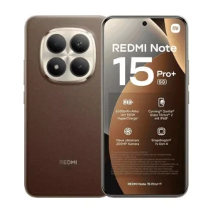Xiaomi Redmi Note 15 Pro+ (12GB / 512GB) 5G Phone 6.83 AMOLED display – Brown