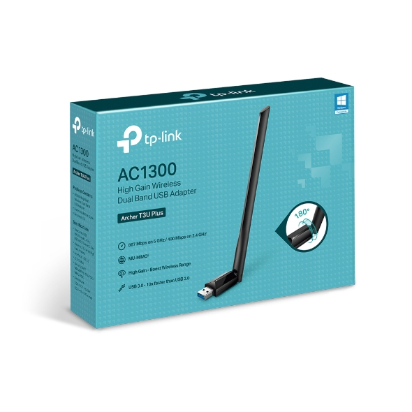 TP-Link AC1300 High Gain Wireless Dual Band USB Adapter - Image 4