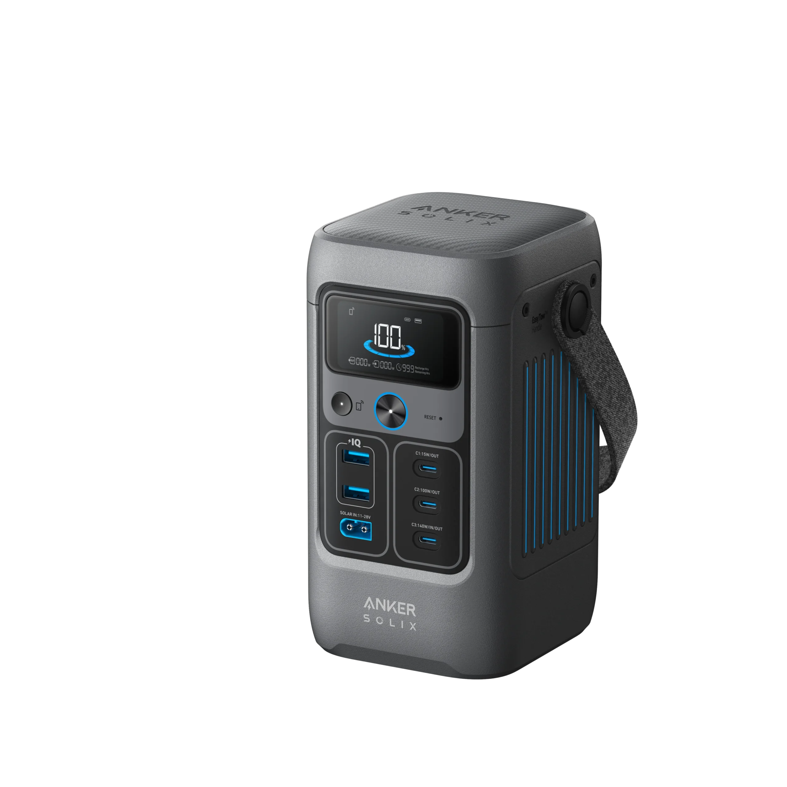 Anker Solix C200 DC Portable Power Station 60000MAH 200W - Gray