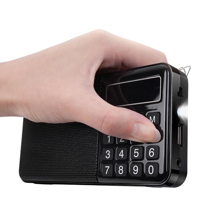 Hoco HI50 Multi-function Portable AM and FM Bluetooth Radio Support Speaker - Image 2