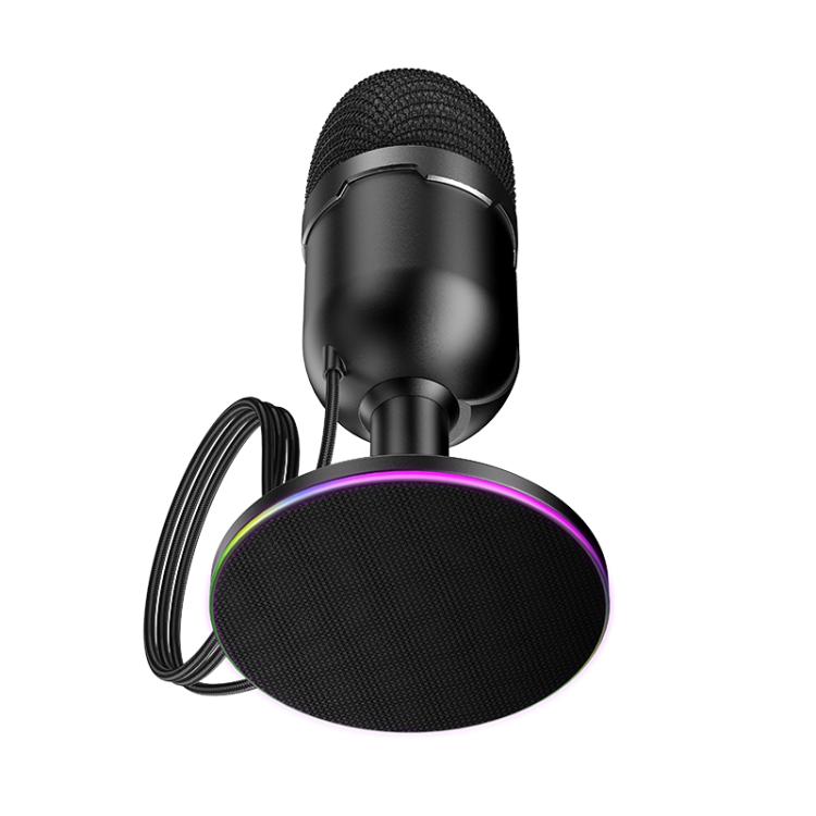 Hoco L25 Bright USB-A Port RGB Desktop Microphone - Image 2