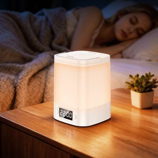 HOCO HX15 Smart Clock night light with three-level brightness adjustment - Image 3