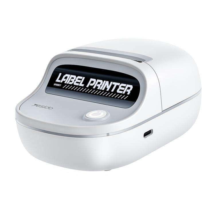 Yesido SP10 Thermal Label 25-48mm Printer 203DPI Portable Wireless Sticker Printer with 1000mAh Battery - White