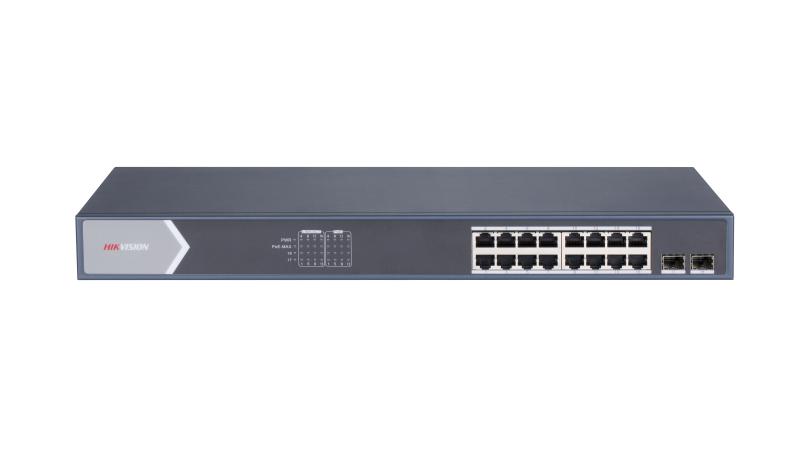Hikvision 16 Port Gigabit Unmanaged Poe Switch - Image 2
