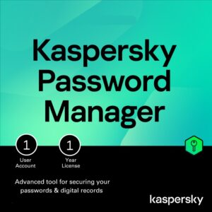 Kaspersky Password Manager 1 User 1 Year - Arabic / English