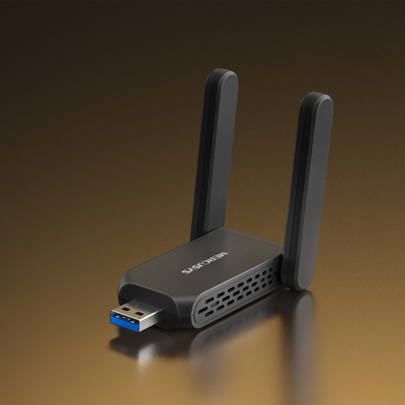 Mercusys AX1800 High-Gain Wireless Dual-Band USB Adapter - Image 4