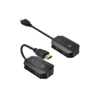 Powerology Wireless HDMI Mirroring Adaptor Pair with USB-C Cable Full HD 1080P - Black