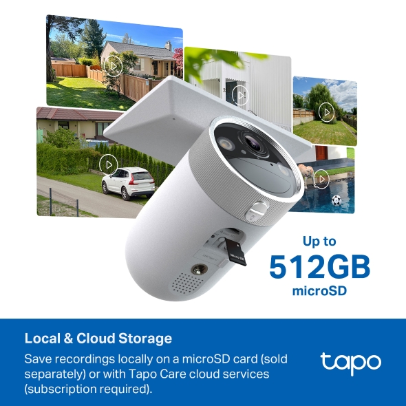 TP-Link Battery-Powered Security Camera with Built-In Solar Panel - Image 7