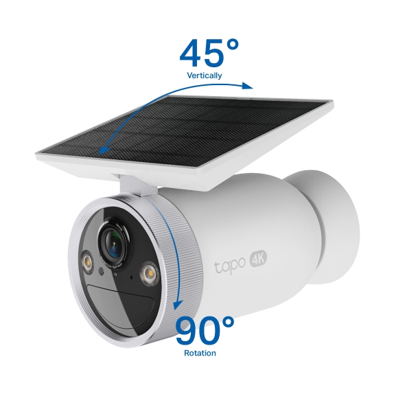 TP-Link Battery-Powered Security Camera with Built-In Solar Panel - Image 4
