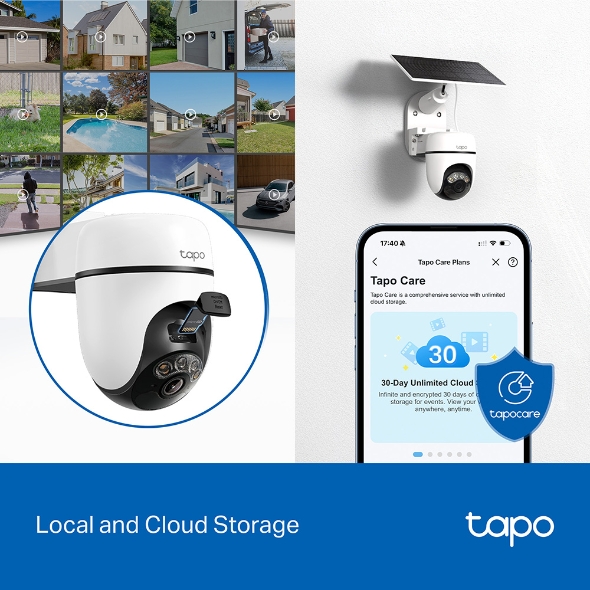 TP-Link Solar-Powered Pan/Tilt Security Camera Kit - Image 11