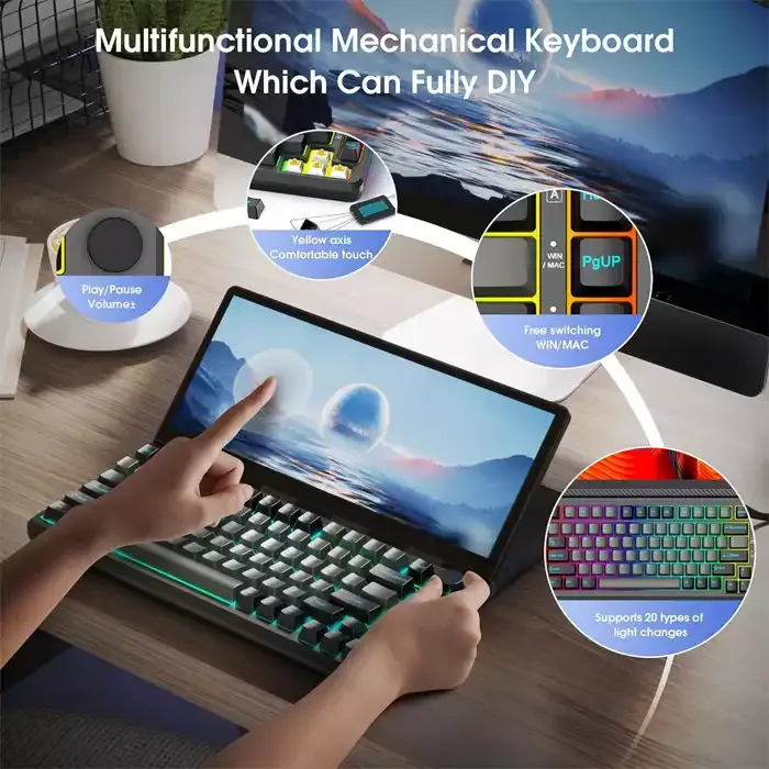 Gamvity Foldable Touch Expanding Screen Keyboard - Image 3