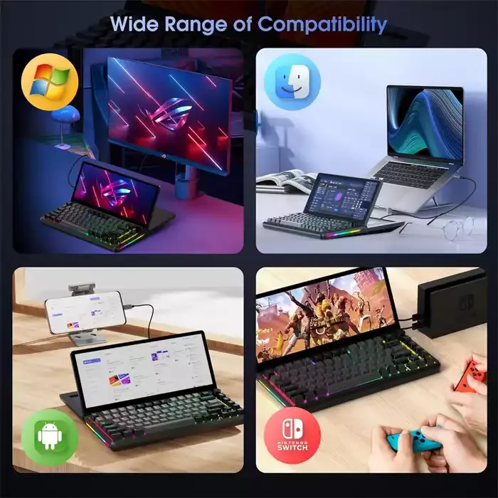 Gamvity Foldable Touch Expanding Screen Keyboard - Image 4