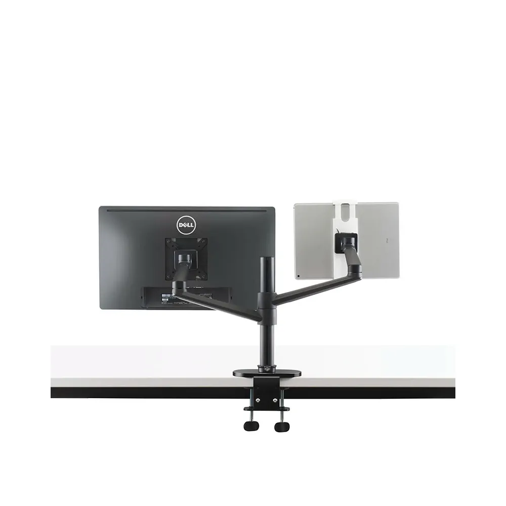 Gamvity Height Adjustable Universal Tablet and Laptop Mount Monitor Stand Arm OL-3T - Black - Image 3