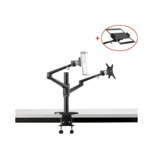 Gamvity Height Adjustable Universal Tablet and Laptop Mount Monitor Stand Arm OL-3T - Black