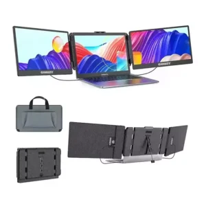Gamvity S2 Triple Laptop Screen Extender 14 Fhd 1080p Ips Dual Portable Monitor For Laptop