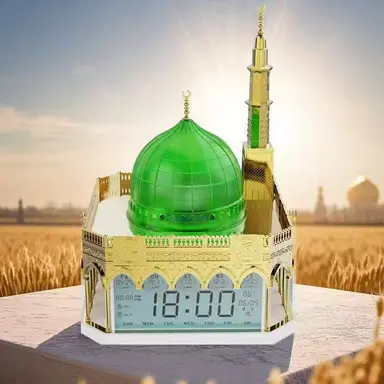 Smart Azan Clock & Bluetooth Quran Speaker BRK-2 - Image 2
