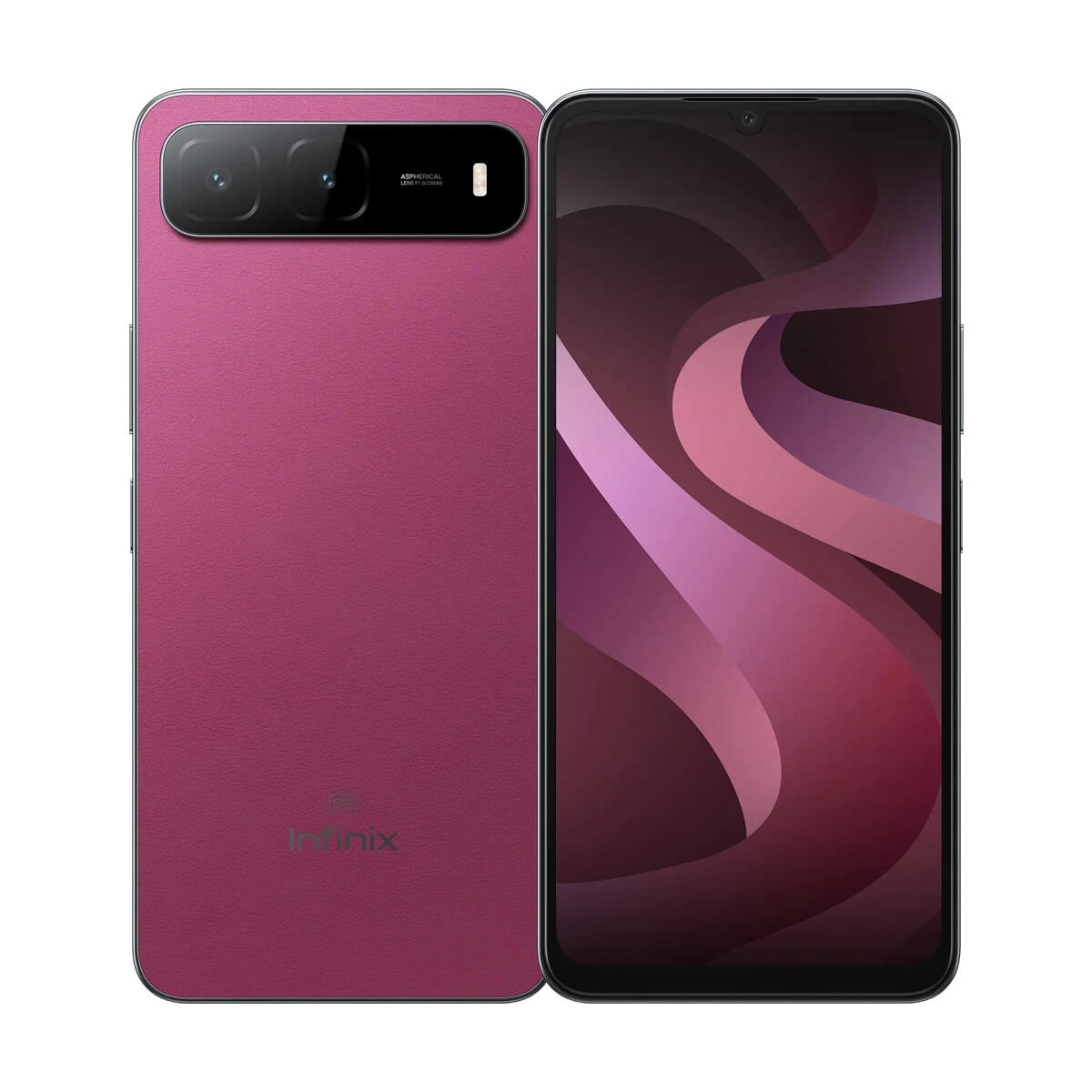 Infinix Hot 60i 5G 16GB RAM (8+8) 256GB Storage Phone - Red