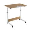 Lumi Height Adjustable Mobile Computer Table (500x800mm/19.7x31.5)
