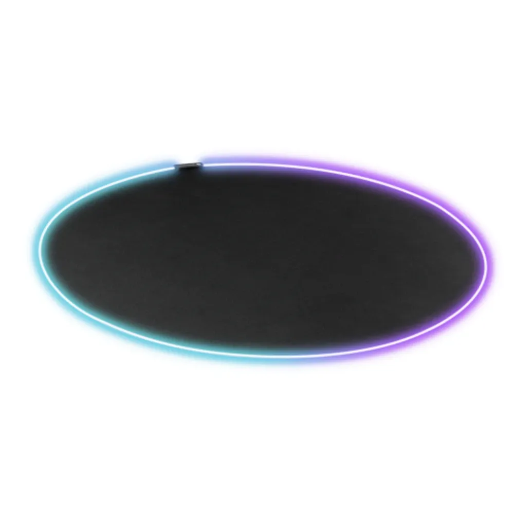 Lumi Rounded Gaming Chair Mat with RGB Light Strip MP06-11 - Image 2