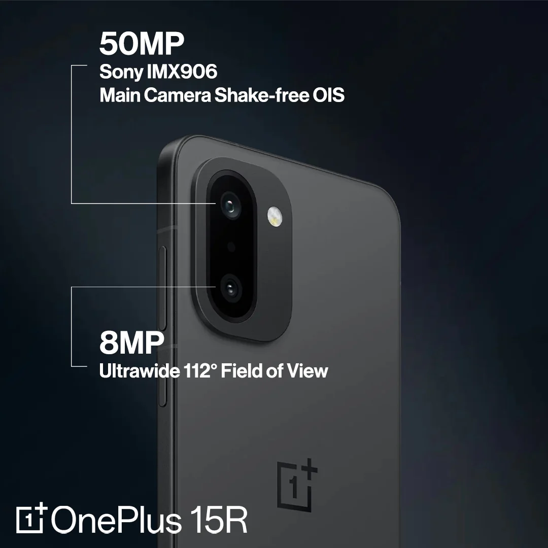 Oneplus 15R 12GB RAM 512GB Phone - Charcoal Black - Image 5