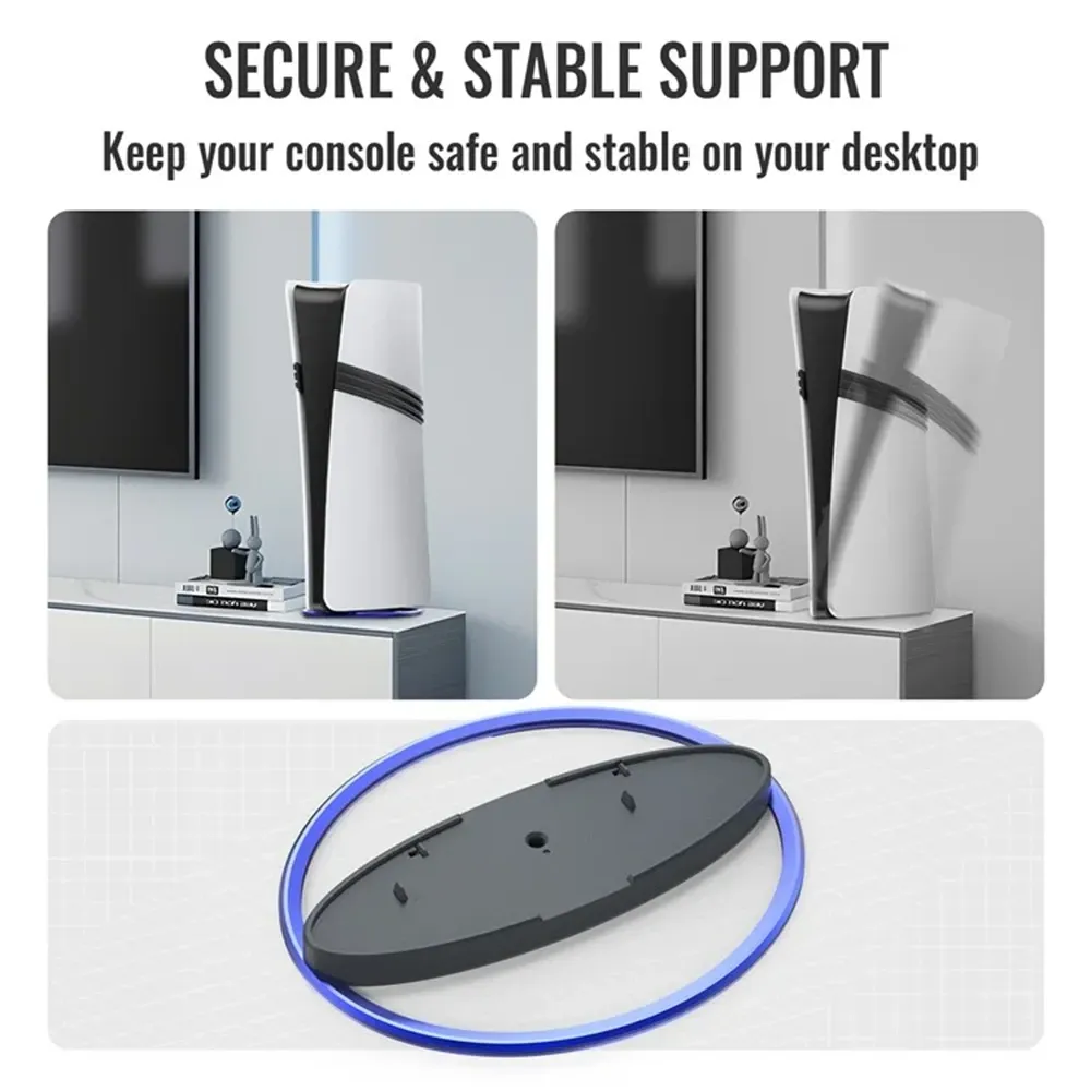 Vertical Stand For For Ps5, Ps5 Slim, Ps5 Pro - Blue - Image 4