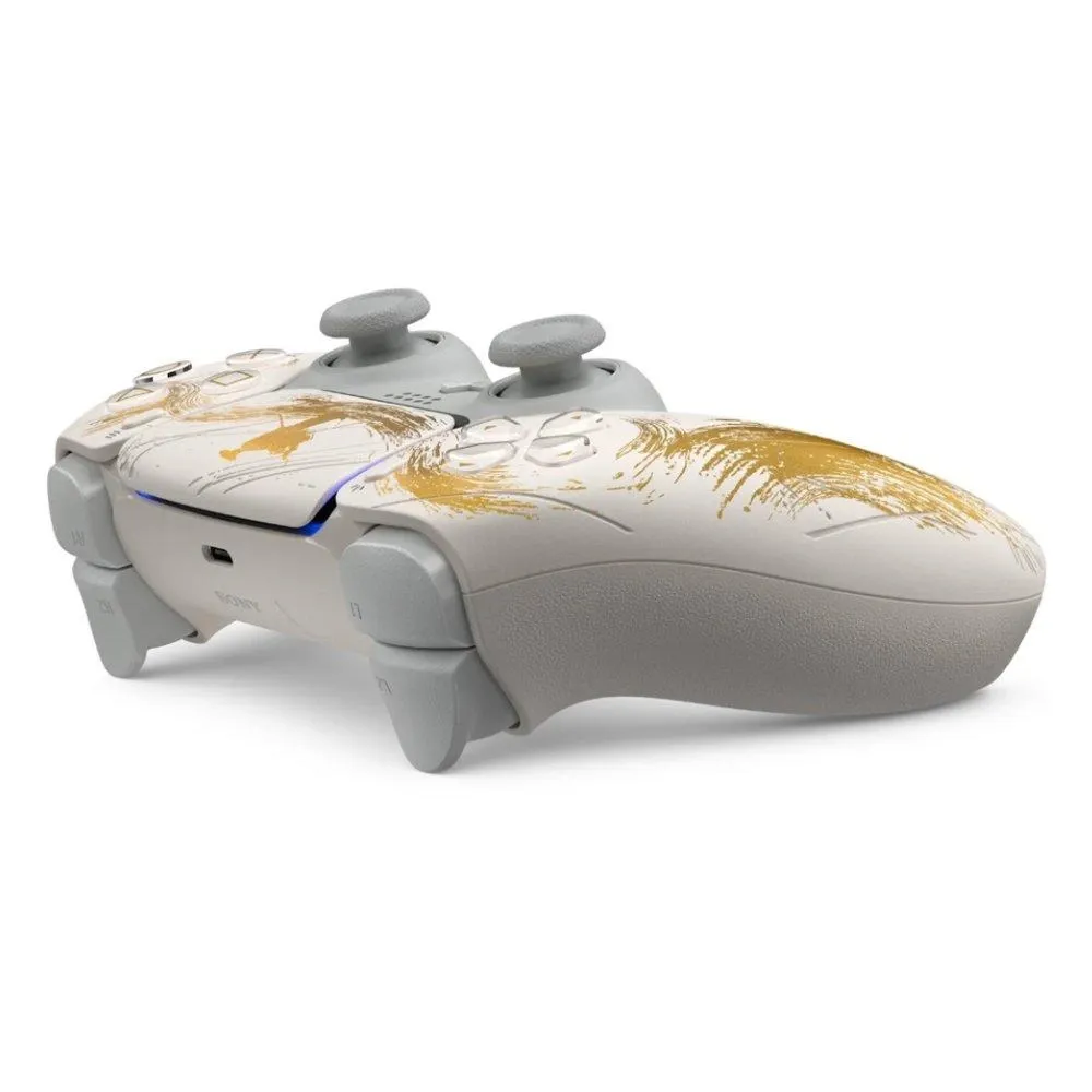 Sony PS5 DualSense Wireless Controller Ghost of Yotei Gold Limited Edition - Gold - Image 3