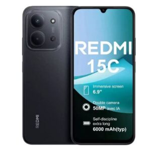 Xiaomi Redmi 15C (4GB RAM / 128GB) Phone 6.9-inch – Black