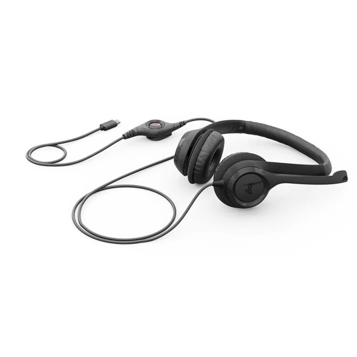 Logitech H390 Headset (USB-C) - Black - Image 2