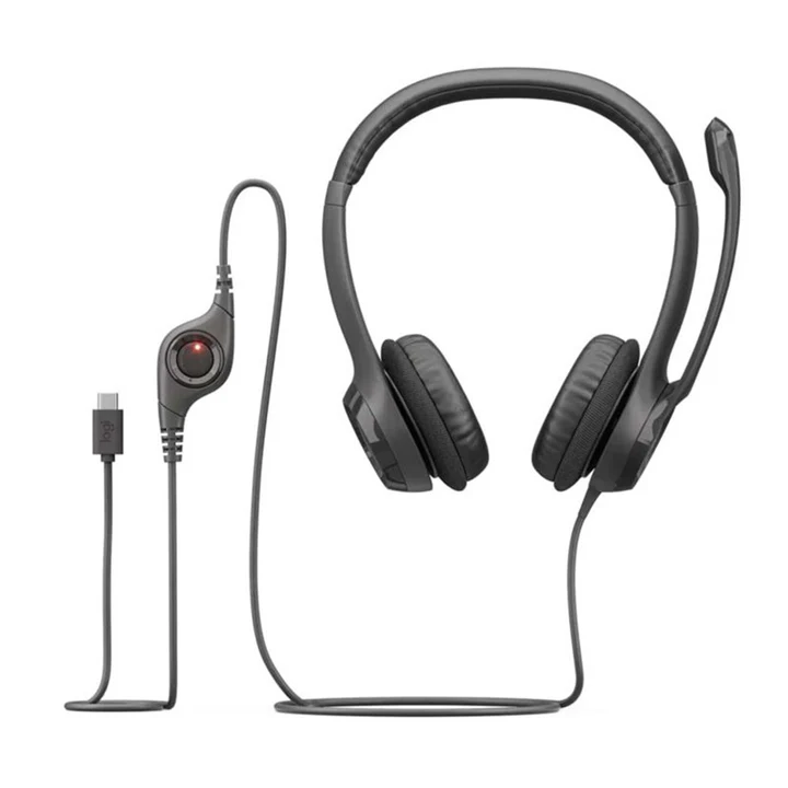 Logitech H390 Headset (USB-C) - Black - Image 3