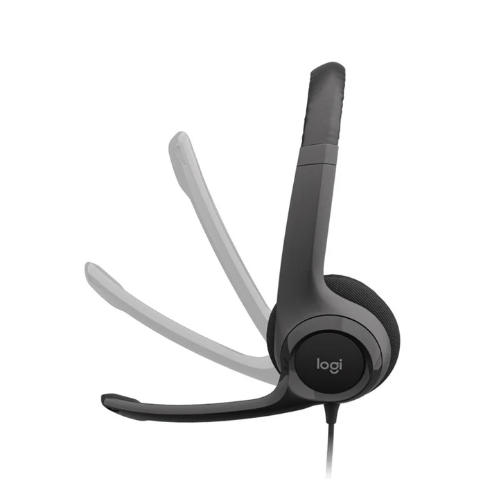Logitech H390 Headset (USB-C) - Black - Image 4