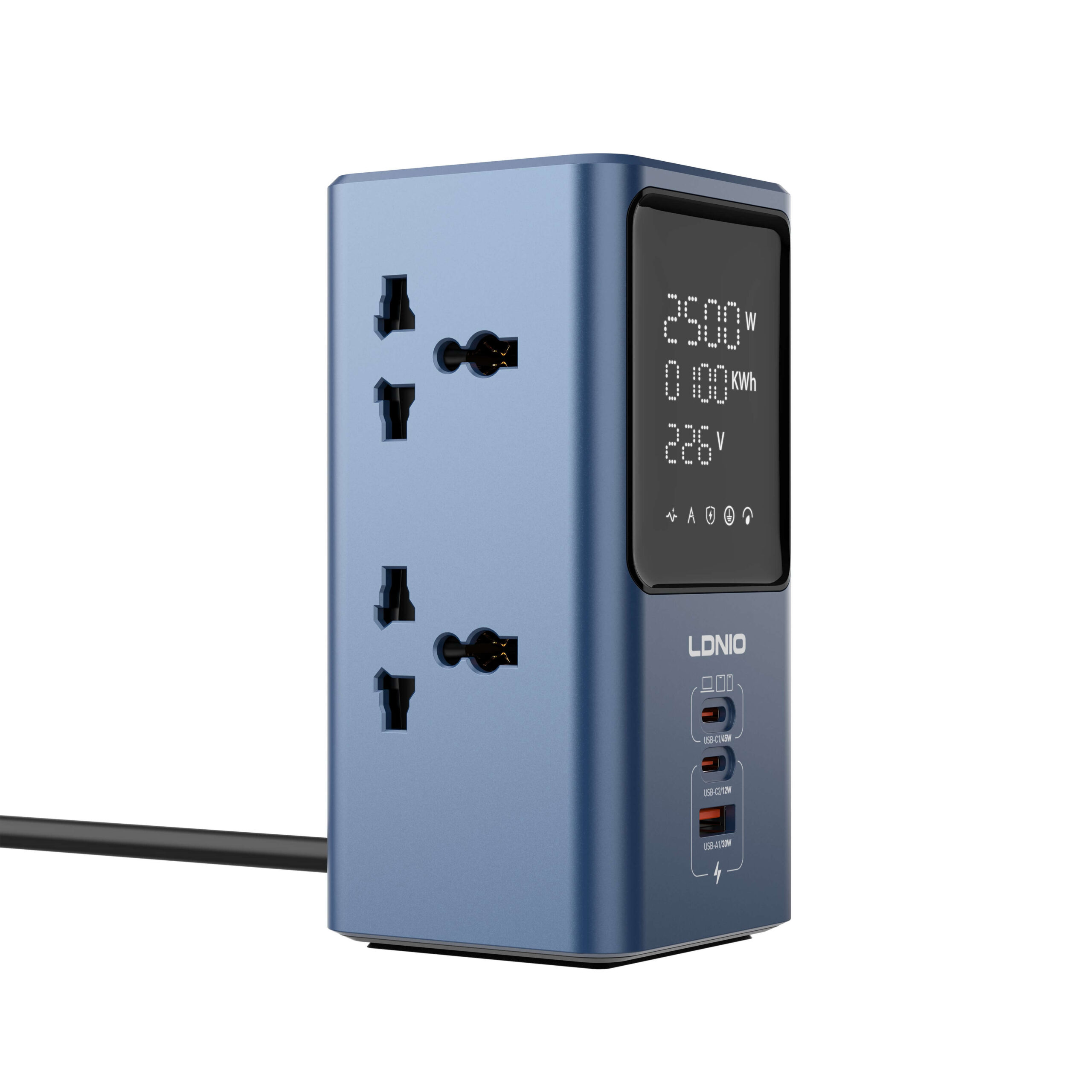 Ldnio 45W Universal Power strip desktop LED power Adapter SC2 - Image 4