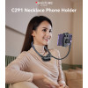 Yesido C291 High Quality Magnetic Connection Soft poem layer Liquid Silicone Necklace Phone Holder - Image 2