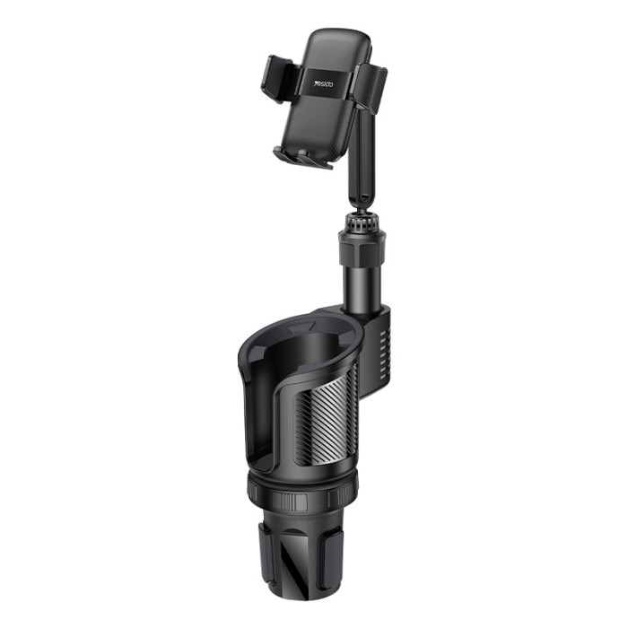 Yesido C273 720 Rotating Phone Mount 2 in 1 Funtion Car Cup Hole With Rotating Adjustable Base Phone Holder
