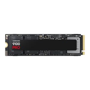 SAMSUNG 1TB 9100 PRO NVMe M.2 SSD PCIe 5.0 (x4) – 14,700MB/s