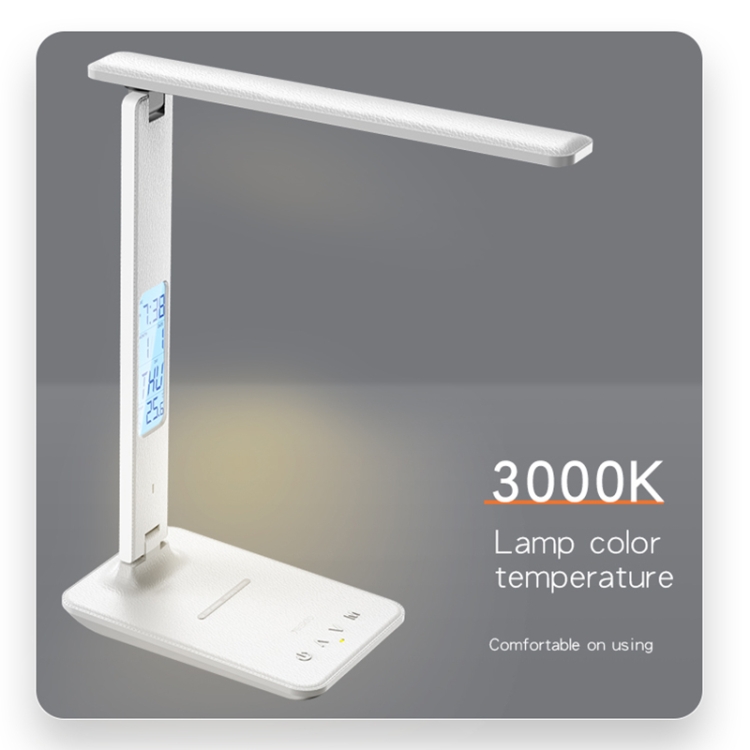 Yesido DS20 Multifunctional LED Desk Lamp Supports 10W Wireless Charging, EU Plug - Image 5
